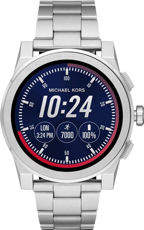 michael kors access grayson smart watch silver|michael kors grayson review.